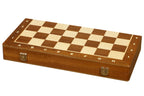 Jeu d'échecs de tournoi Staunton n° 4 avec plateau en acajou et érable