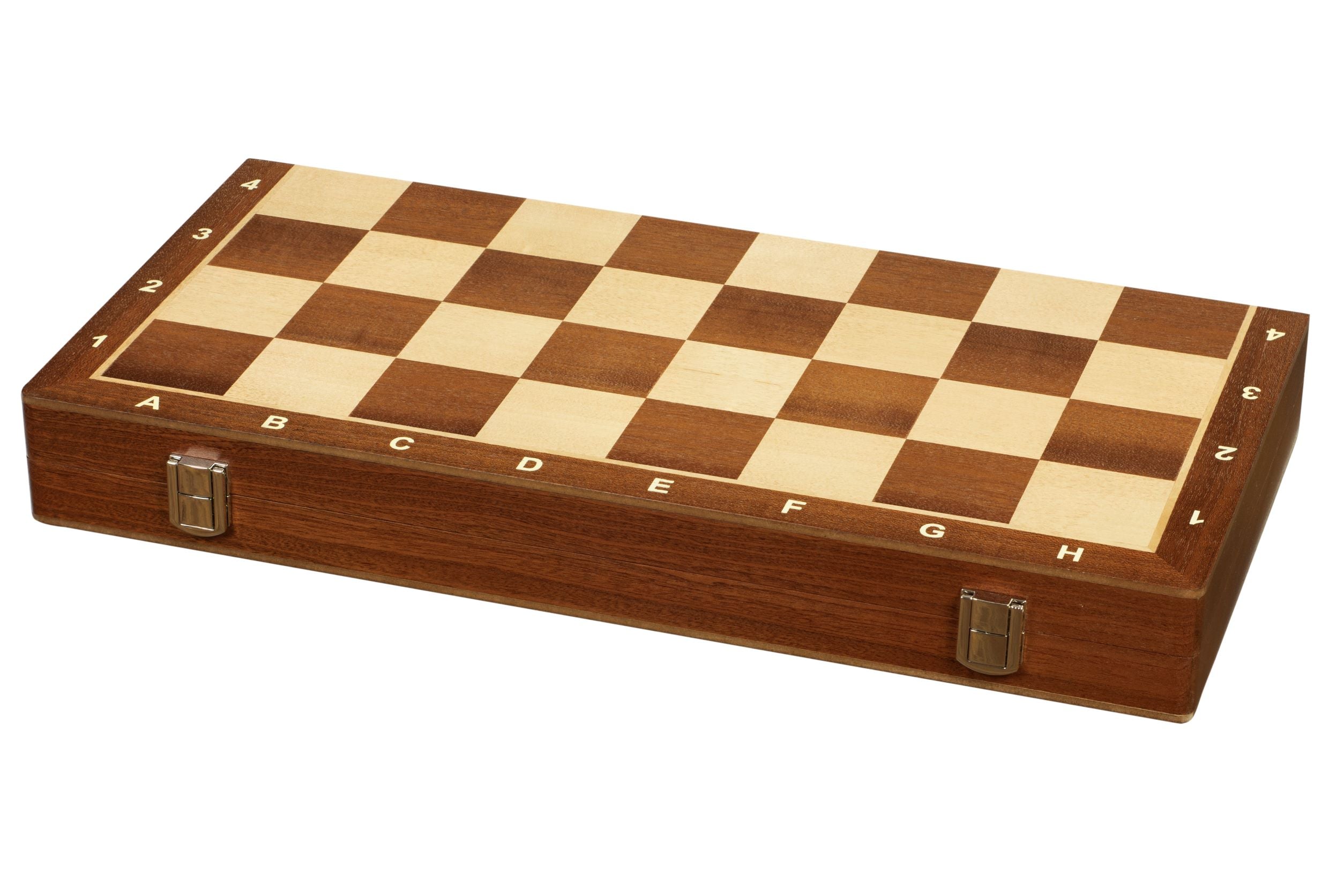 Jeu d'échecs Sunrise Tournament Staunton n° 5 avec plateau en acajou