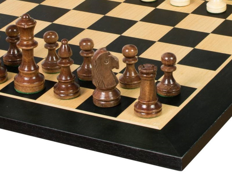 Coffret de jeu d'échecs en bois King publicitaire personnalisé Coffret de jeu d'échecs en bois King publicitaire personnalisé