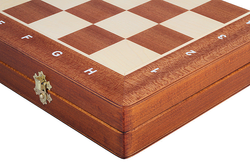 Jeu d'échecs de tournoi de chevalier allemand n° 5 en acacia et buis