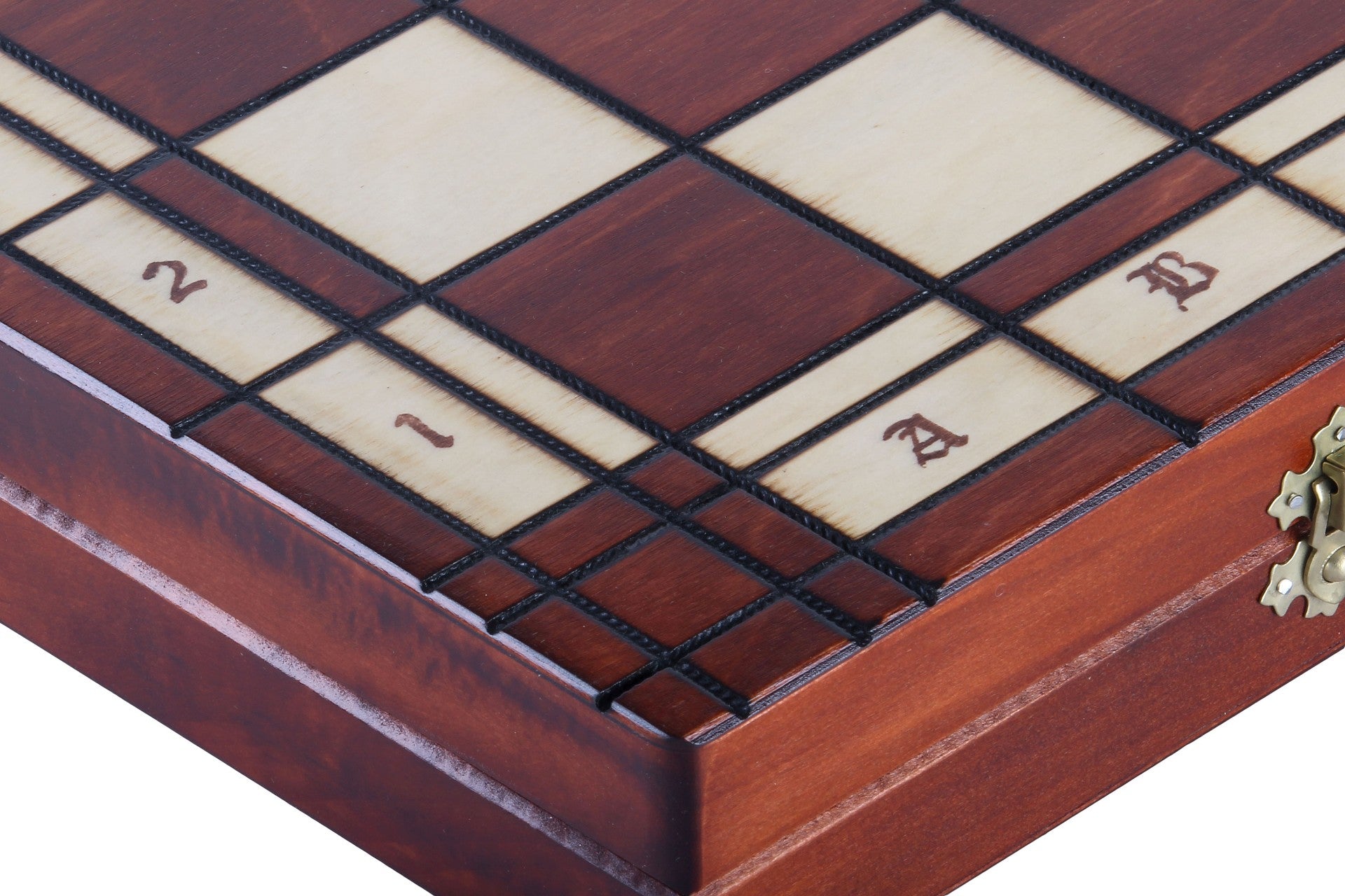 Jeu d'échecs de tournoi n° 8, plateau brûlé