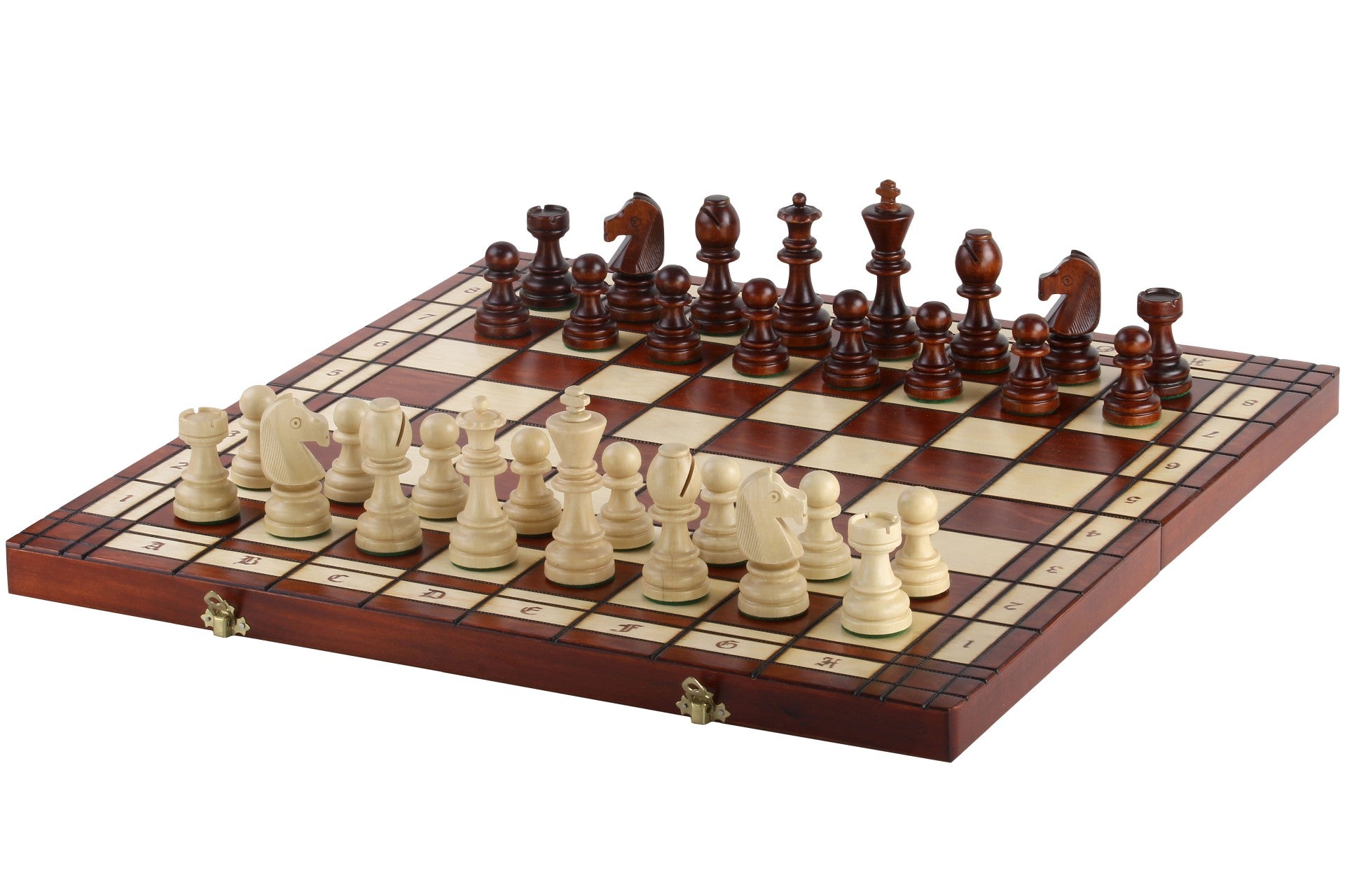 Jeu d'échecs de tournoi n° 8, plateau brûlé