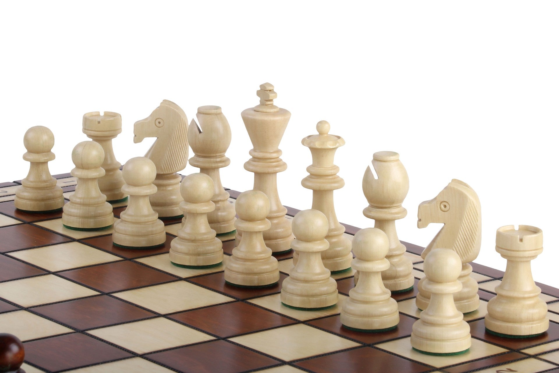 Jeu d'échecs de tournoi n° 8, plateau brûlé