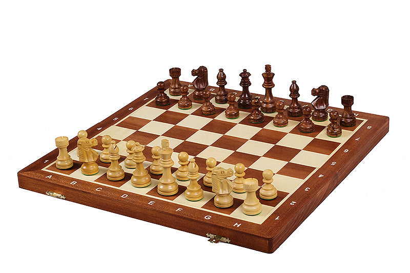 Jeu d'échecs Staunton français n° 5 – Buis et acacia