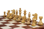 Jeu d'échecs français Staunton n° 5 en ébène